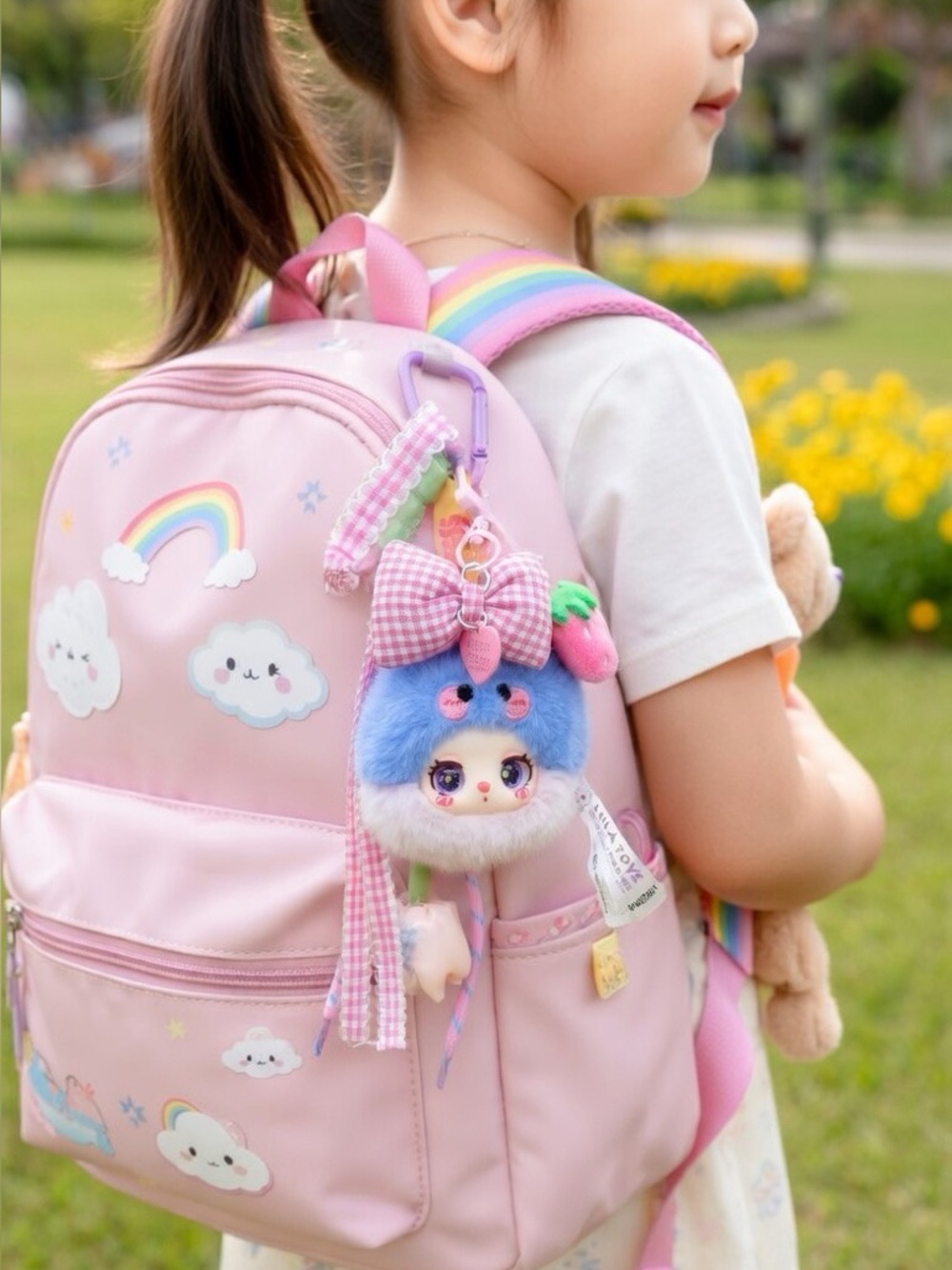 Cute  Liila Plush pendant and keychain set